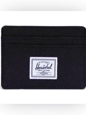 Herschel Supply Company Charlie Card Holder Wallet In Black